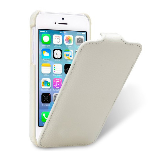 Сумка-книжка ISA для iPhone 5/5S/SE Flip Cover Leather Gold (боковая) Сумка-книжка iPhone 5/5S/SE золотистый