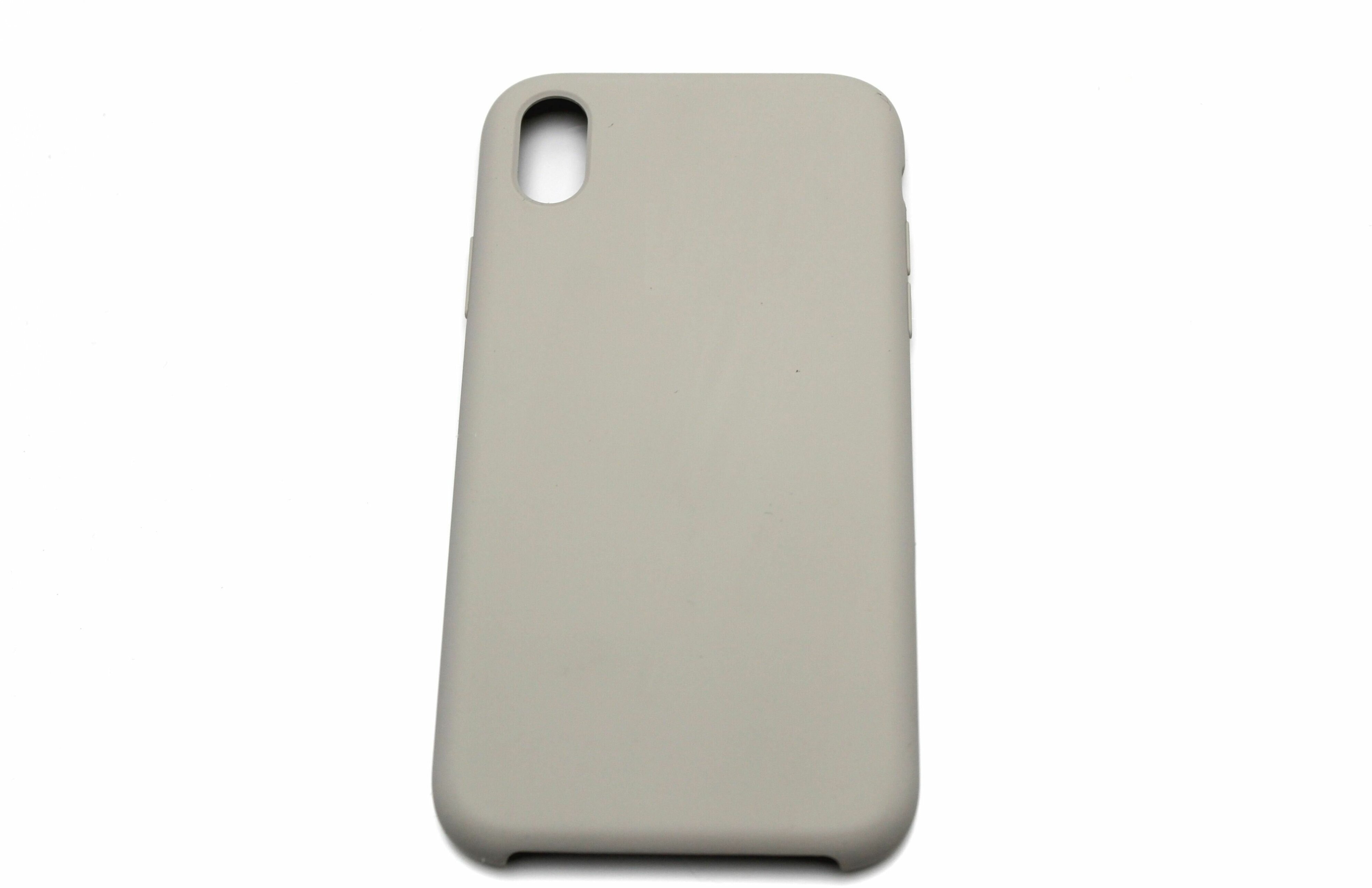 

Накладка силикон Silicone Case для iPhone Xr Dark Grey, Серый, Silicone Case iPhone XR