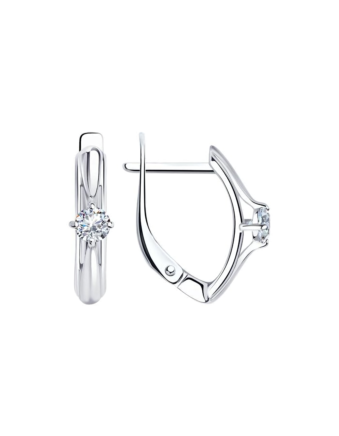 

Серьги из серебра TEO MAORI 894-120-01381-1, фианит, 894-120-01381-1