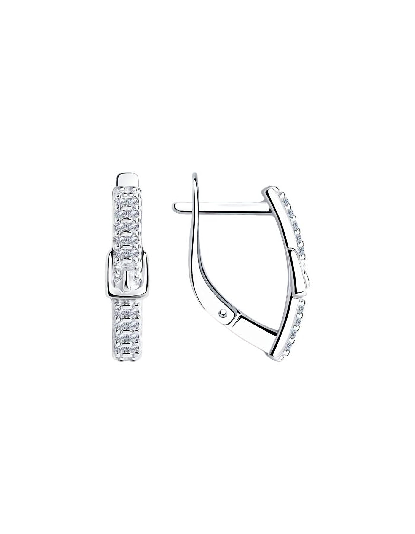 

Серьги из серебра TEO MAORI 894-120-00792-1, фианит, 894-120-00792-1