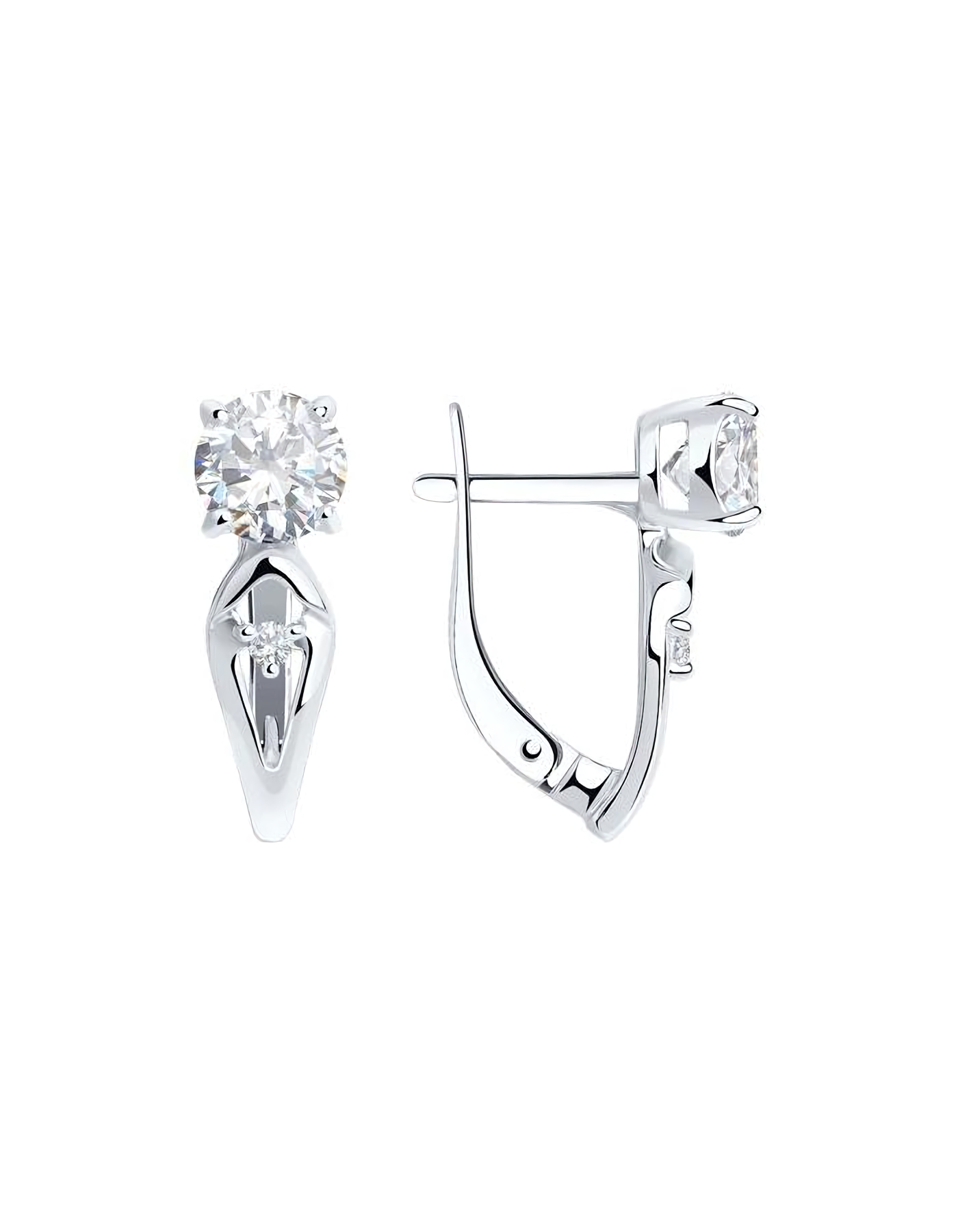 

Серьги из серебра TEO MAORI 894-120-00741-1, фианит, 894-120-00741-1