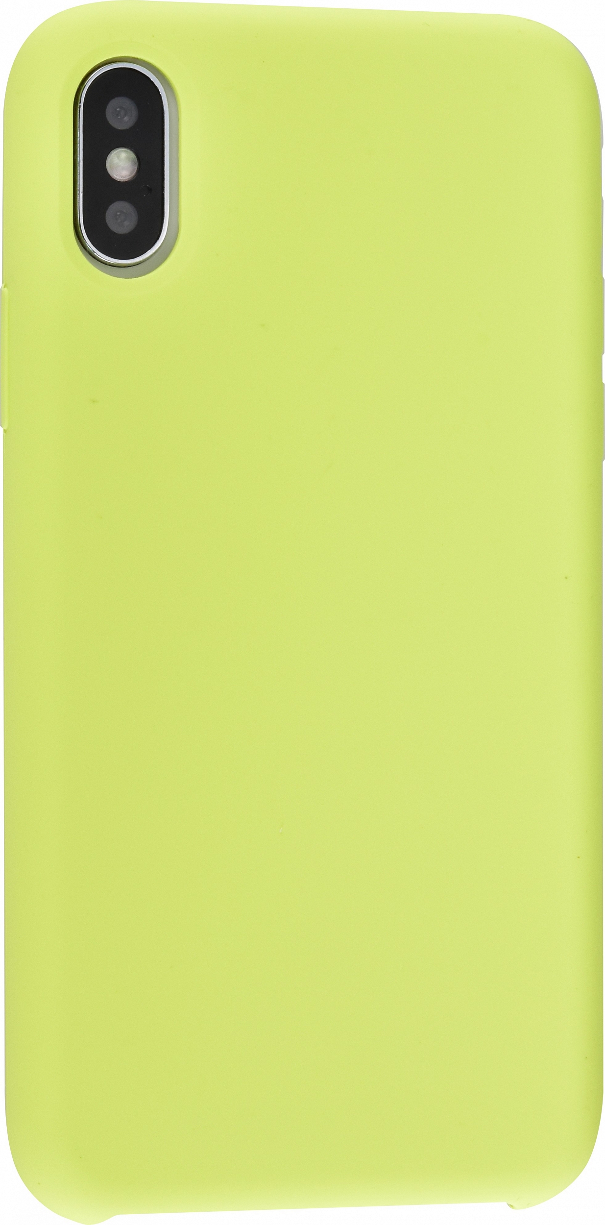 

Накладка силикон Silicone Case для iPhone X/Xs Light Yellow, Желтый, Silicone Case iPhone X