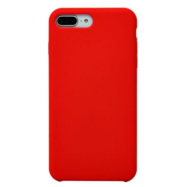 

Накладка силикон Silicone Case для iPhone 7 Plus/8 Plus Rose Red, Розовый, iPhone 7 Plus