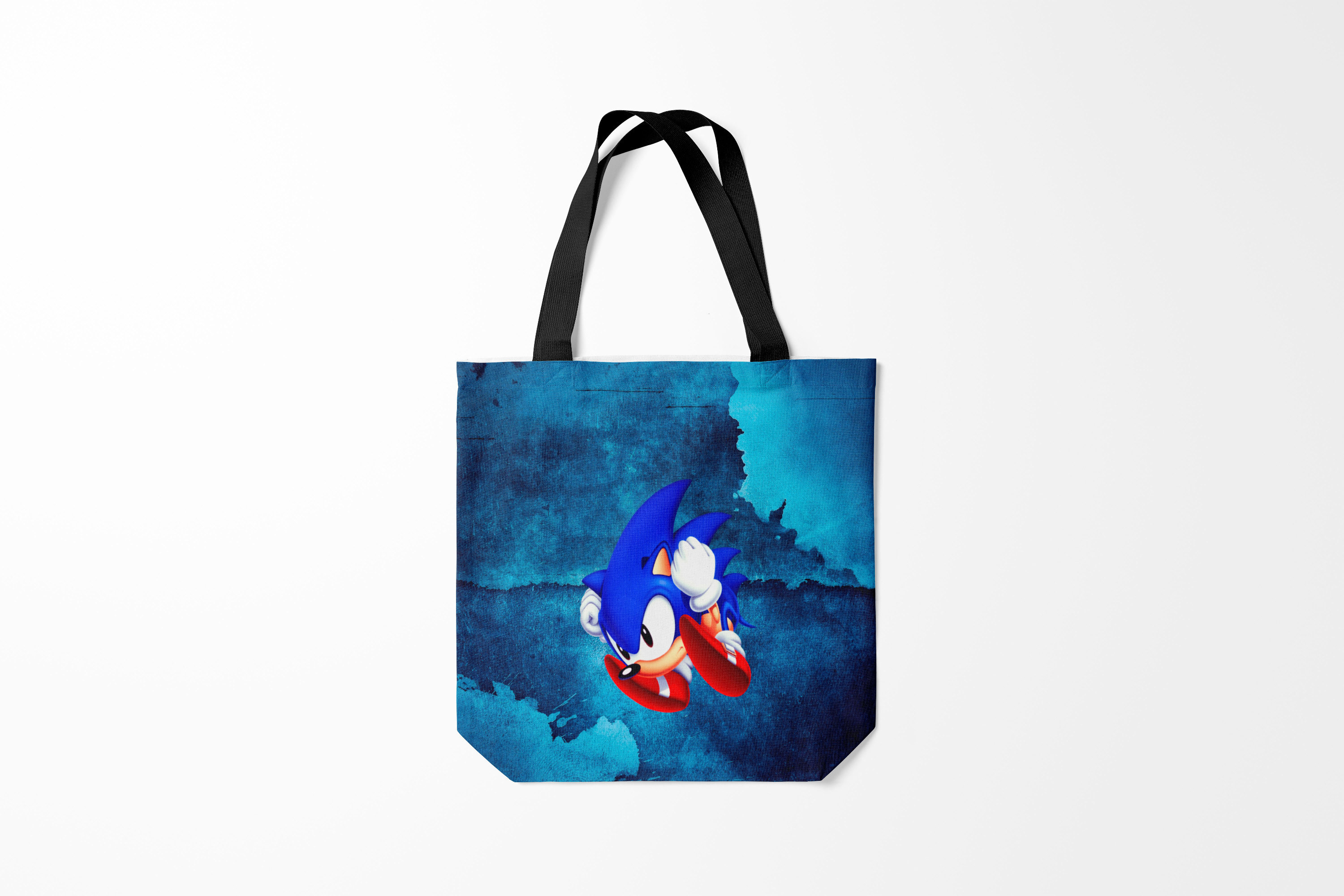 

Сумка шoппер унисекс Burnettie Другие sonic, черный, Другие sonic