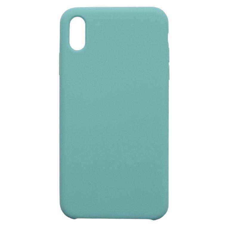 

Накладка силикон Silicone Case для iPhone X/Xs Green-Blue, Зеленый, Silicone Case iPhone X