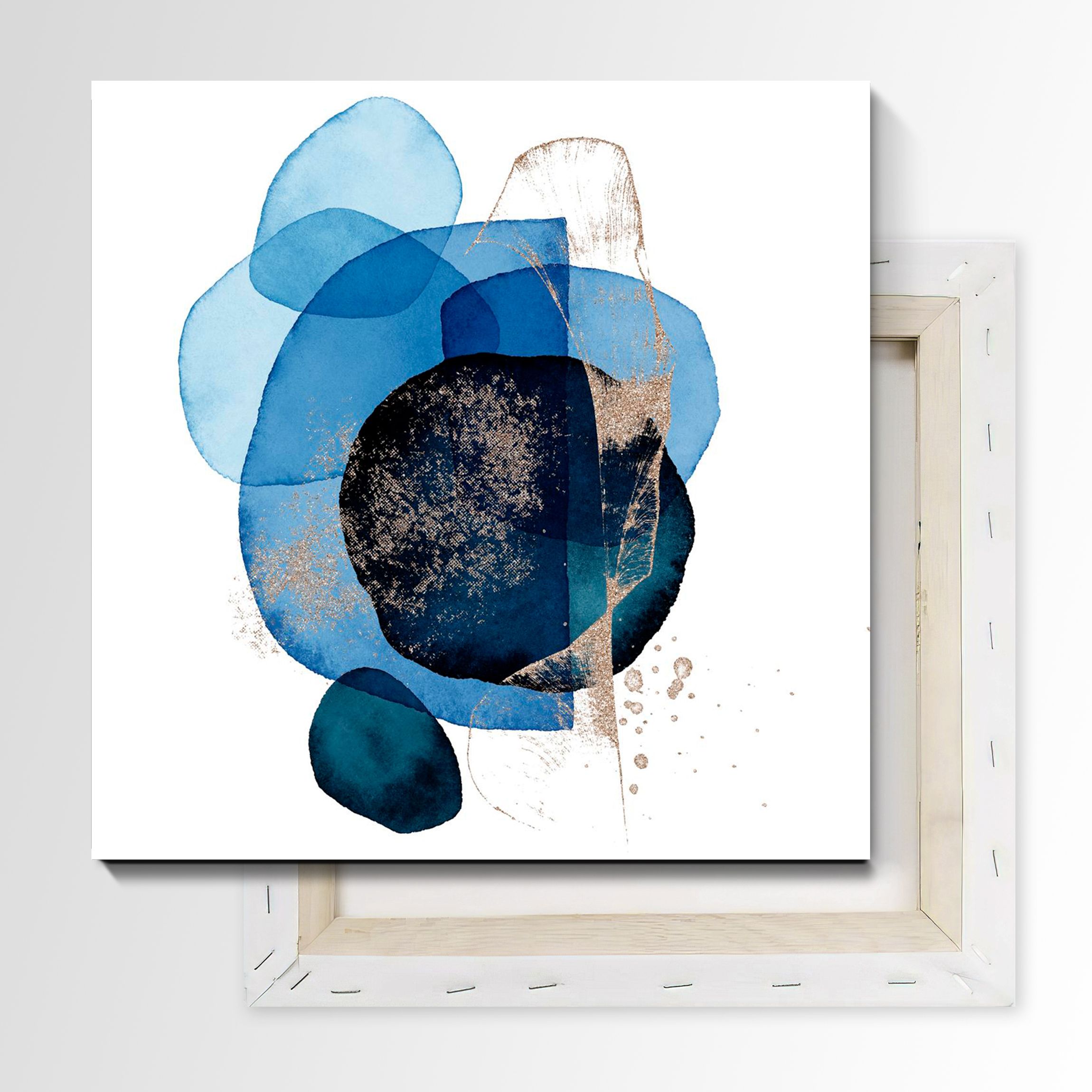 

Картина Абстракция в синих тонах 50х50 см на холсте 763814433, 763814433