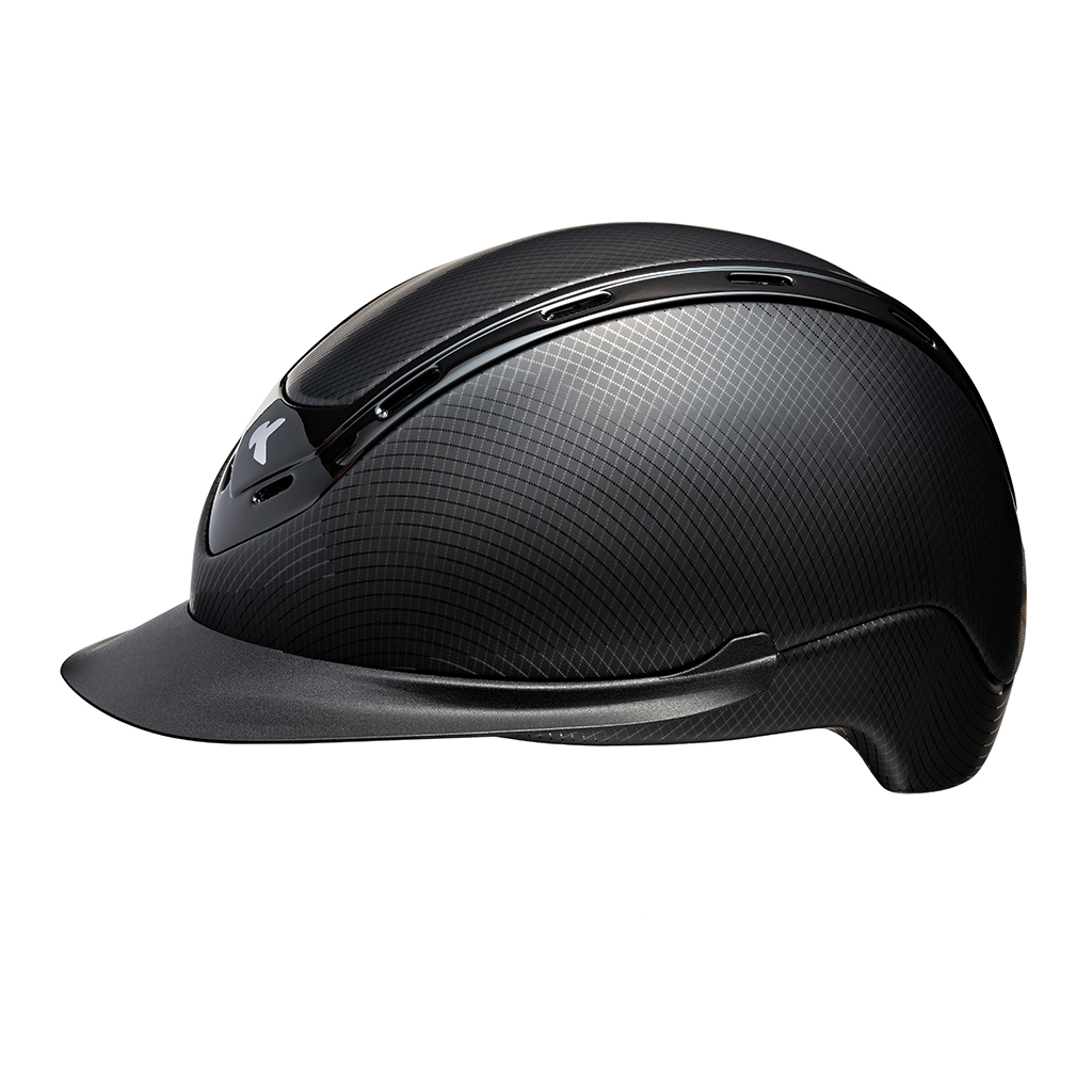 Шлем для верховой езды KED Nomic Black Mesh, размер M, 52-58 см
