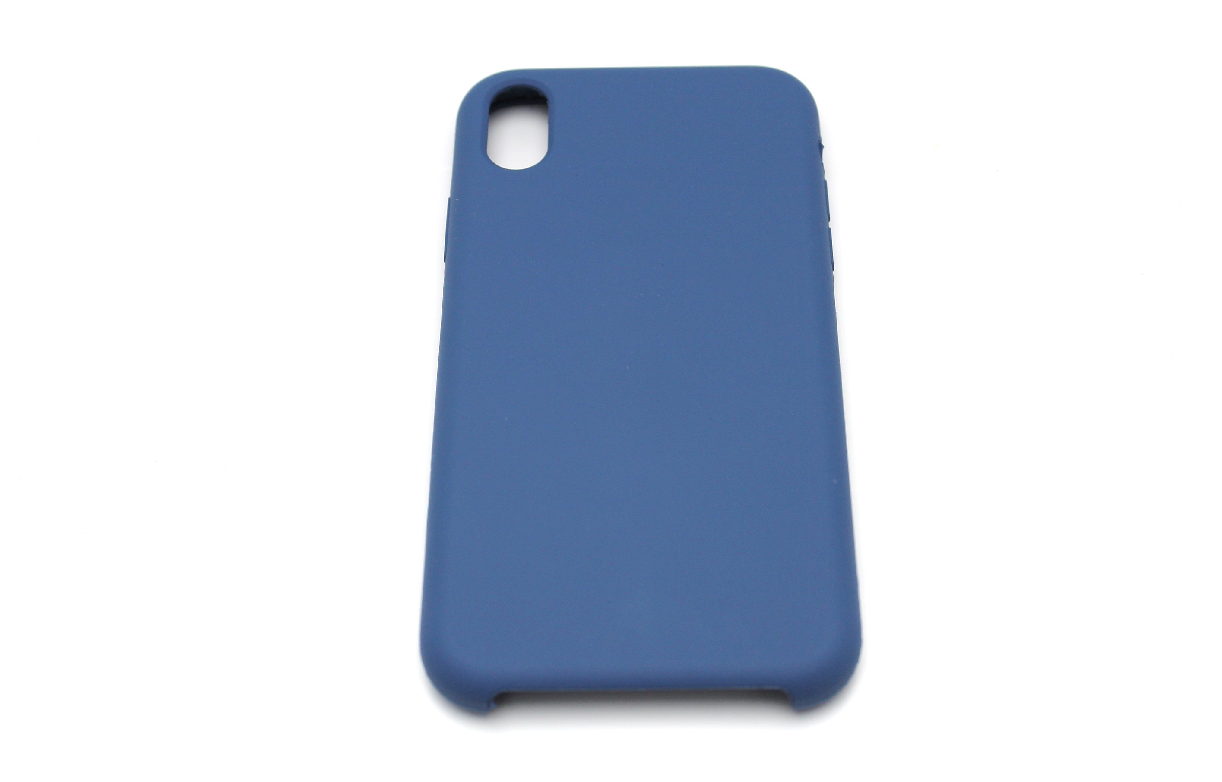 

Накладка силикон Silicone Case для iPhone Xr Blue, Синий, Silicone Case iPhone XR