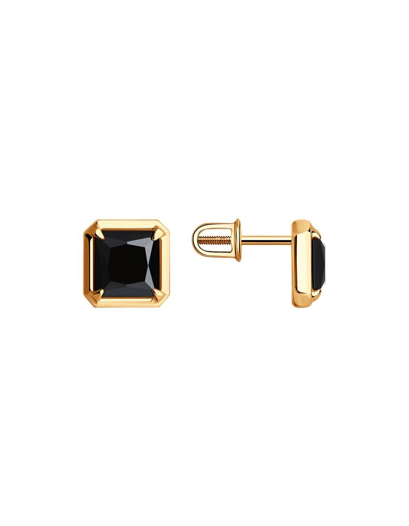 

Серьги пусеты из серебра TEO MAORI 893-322-01915-1, оникс, 893-322-01915-1