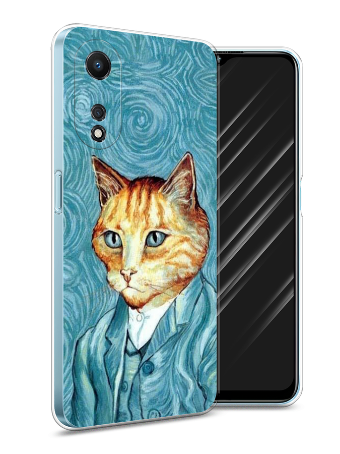 

Чехол Awog на Oppo A58 5G "Горящие карты", Черный;оранжевый, 2512450-9
