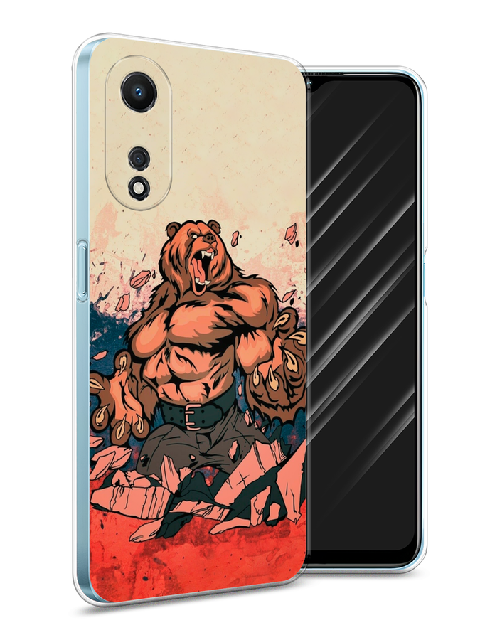 

Чехол Awog на Oppo A58 5G "Marshmallows", Зеленый;желтый;розовый, 2512450-10
