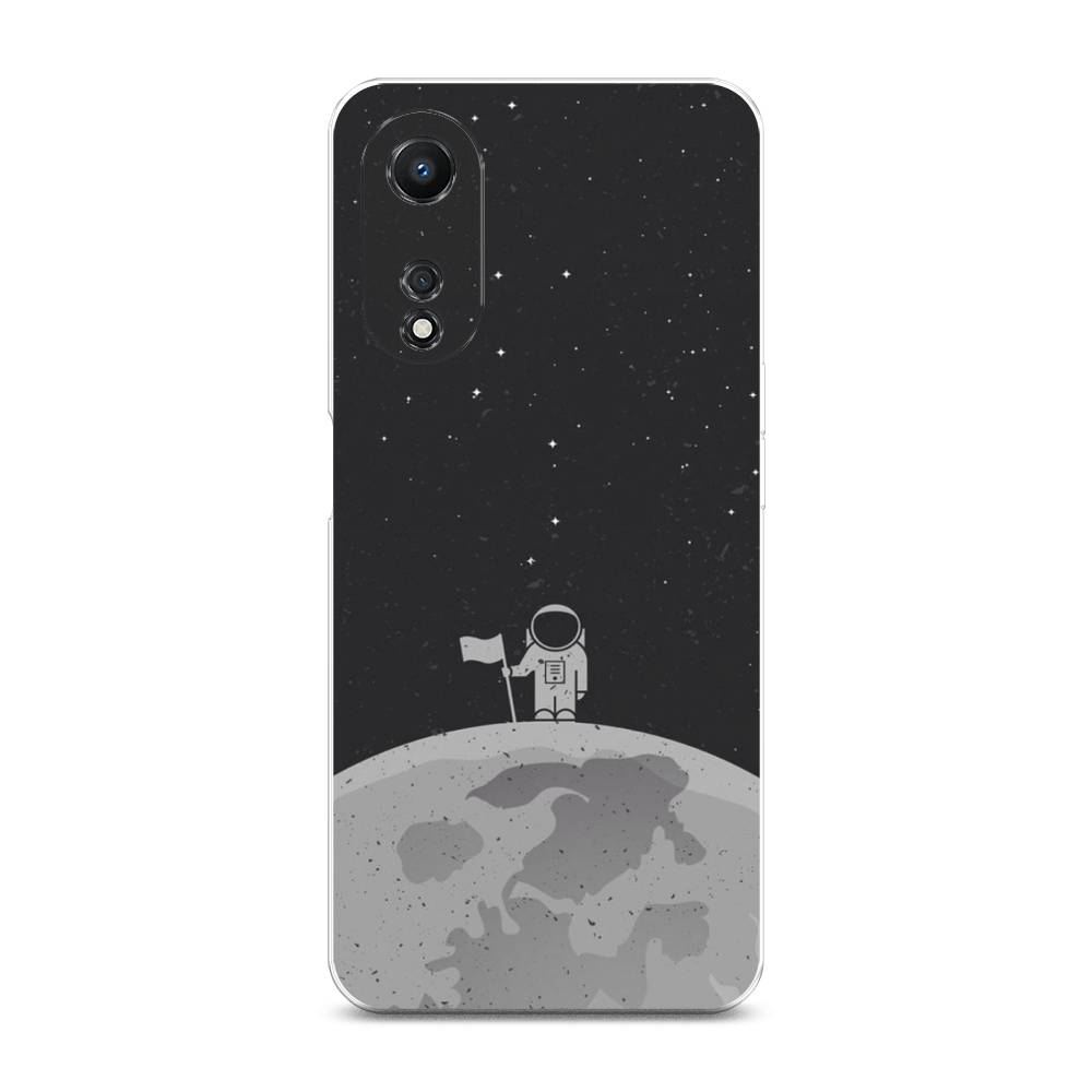

Чехол Awog для Oppo A58 5G "Первый на Луне", Черный, 2512450-4
