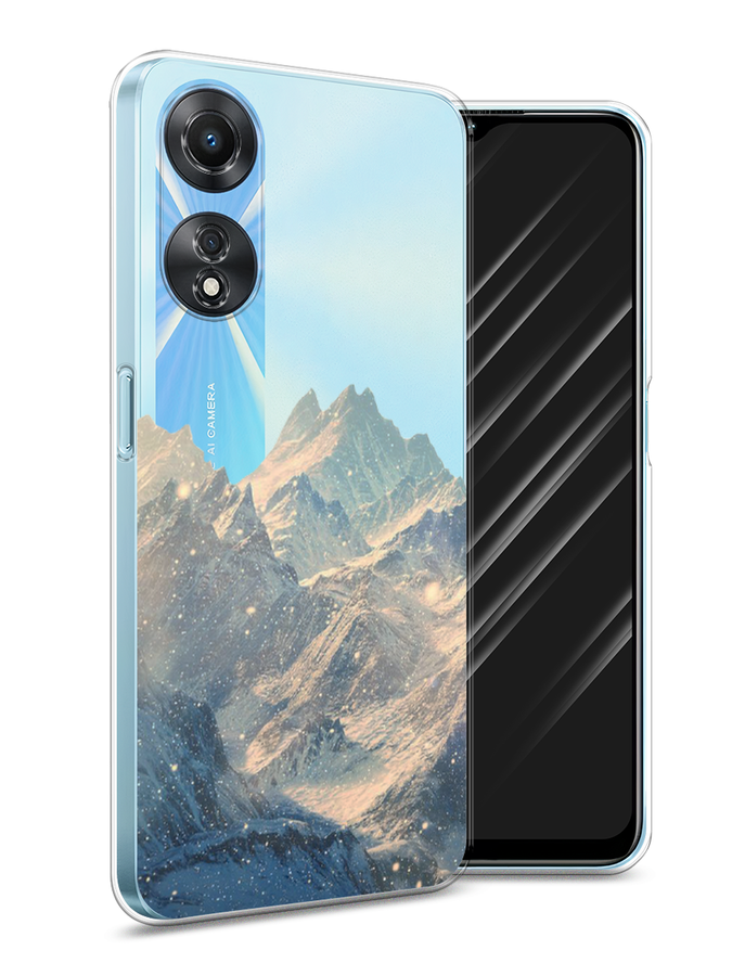 

Чехол Awog на Oppo A58 5G "Сказочный лес", Черный;голубой, 2512450-4