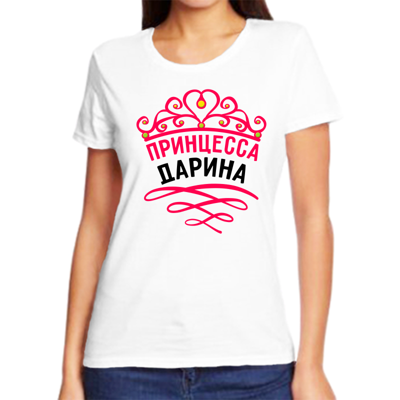 

Футболка женская белая 58 р-р принцесса дарина, Белый, fzh_princessa_darina