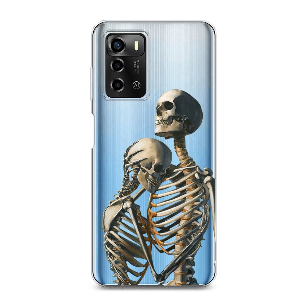 

Чехол на ZTE Blade A72/V40 Vita "I’m so sorry", Серый;бежевый;черный, 135450-4