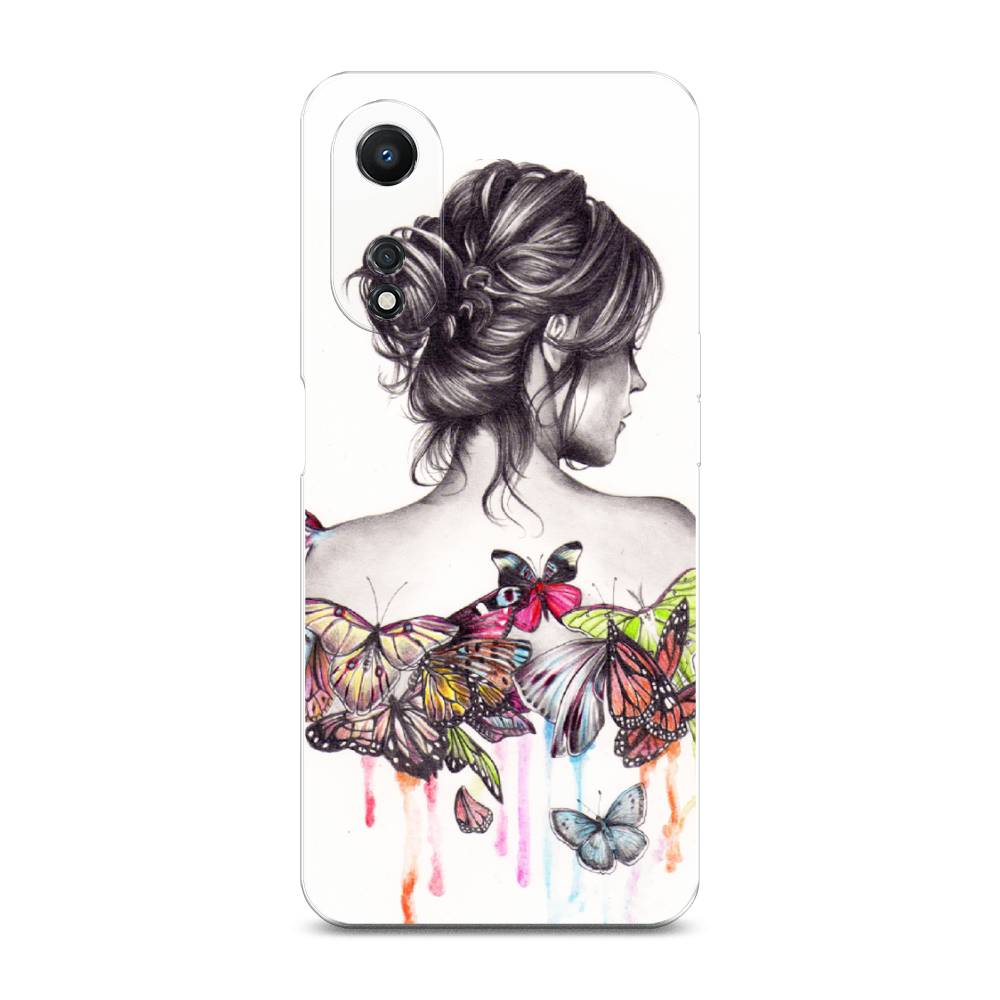 

Чехол Awog на Oppo A58 5G "Девушка с бабочками", Коричневый, 2512450-10