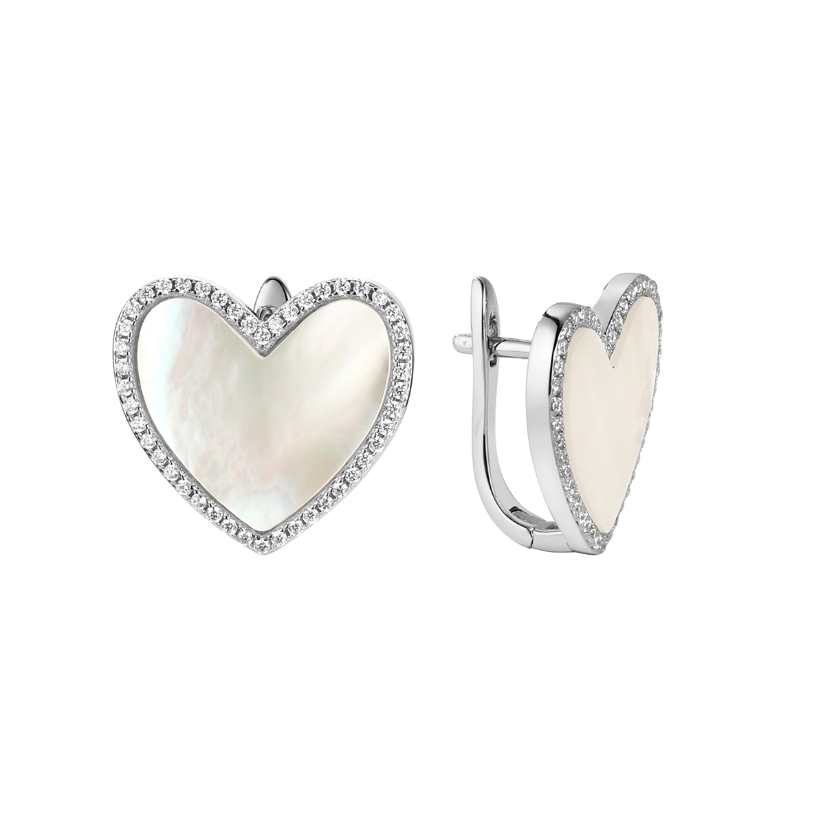 

Серьги из серебра с перламутром PI-E02679-X-W-PN-X-W Fresh Jewelry, PI-E02679-X-W-PN-X-W