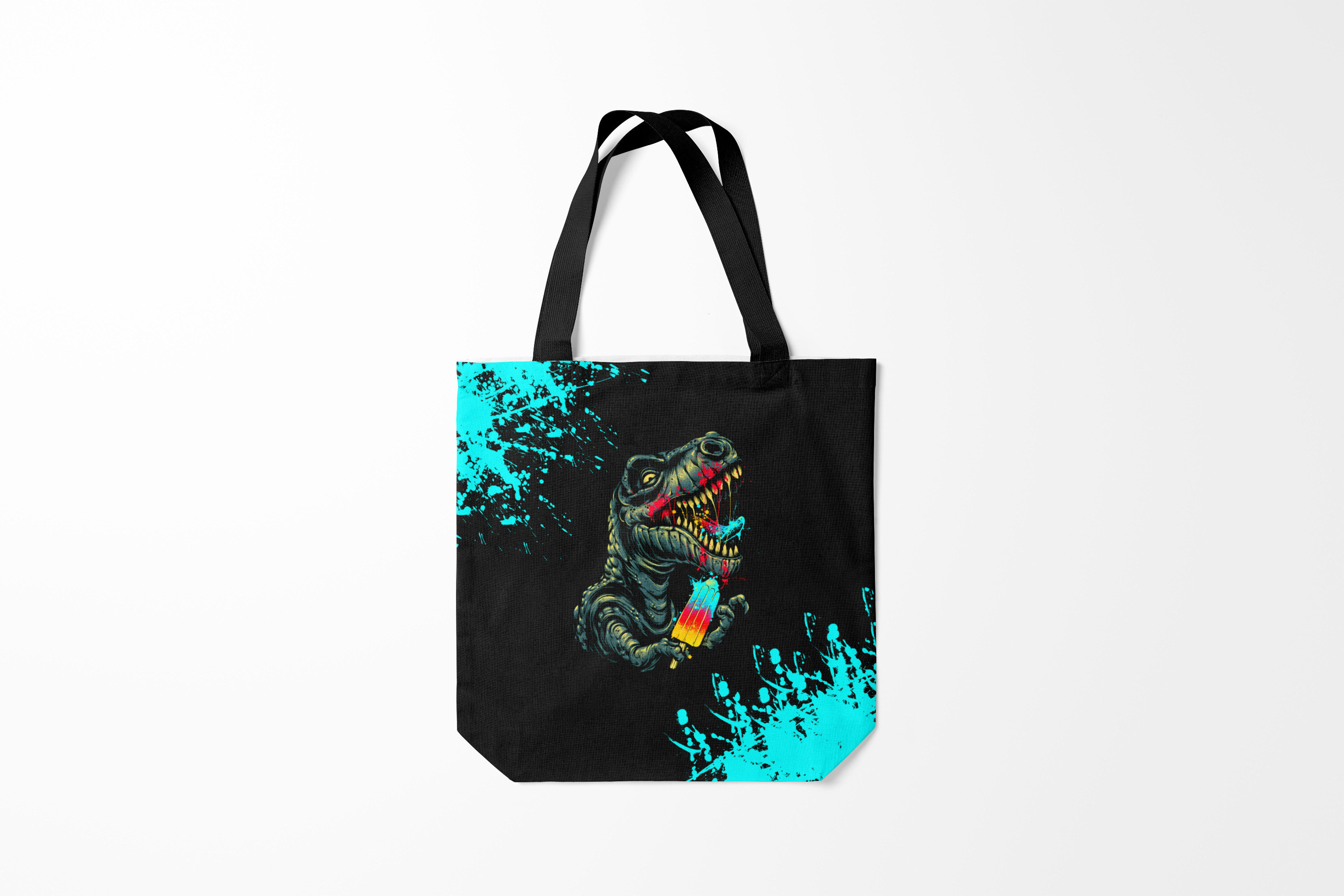 

Сумка шoппер унисекс Burnettie Животные Godzilla, черный, Животные Godzilla