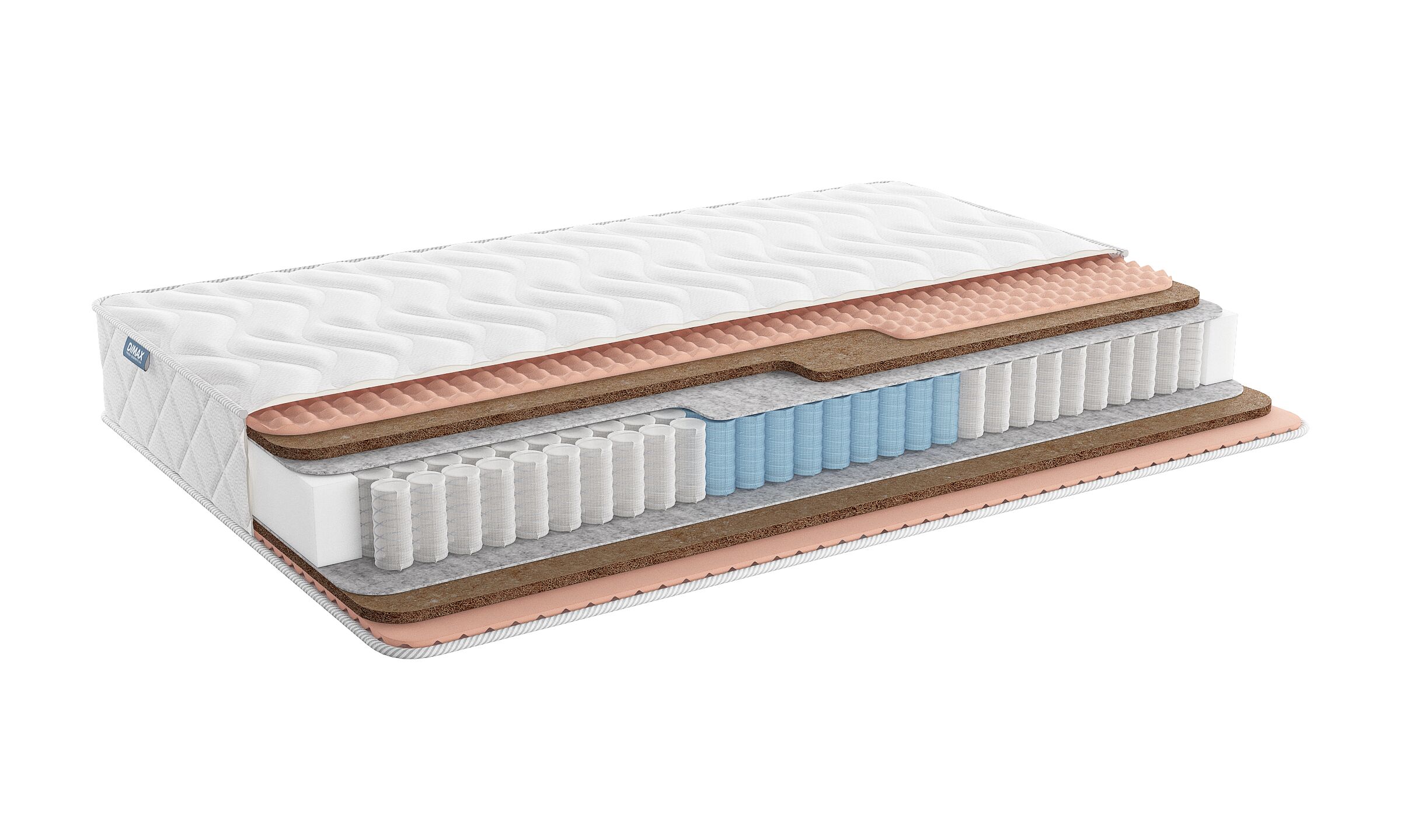 

Матрас Dimax Relmas Twin Cocos 3Zone 165x190, Relmas Twin Cocos 3Zone