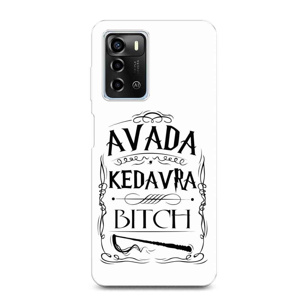 

Чехол для ZTE Blade A72/V40 Vita "Avada kedavra bitch", Белый;серый;черный, 135450-6