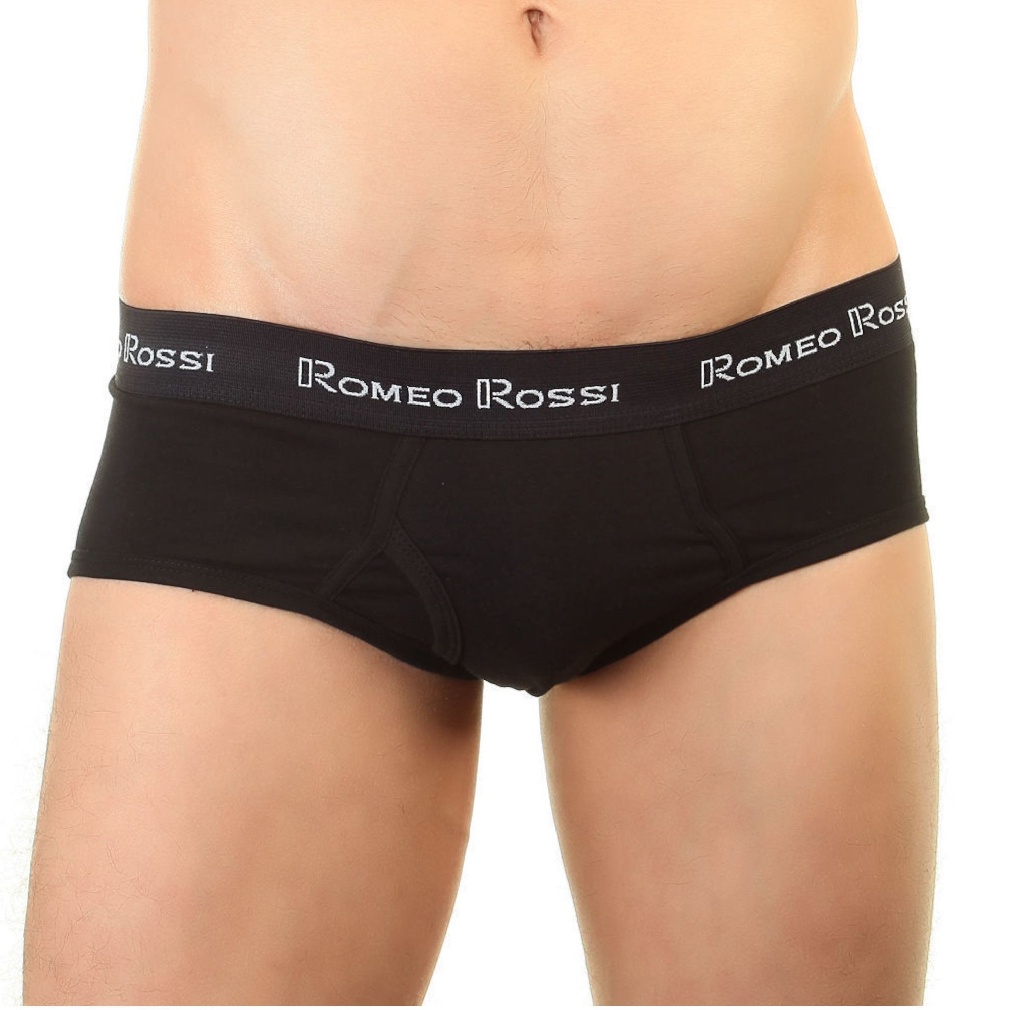 Трусы мужские ROMEO ROSSI RR366-023-2 черные 3XL 1 штука