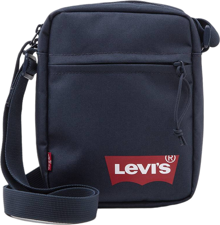 Сумка мужская Levi's Men Mini Crossbody Solid Red Batwing Bag, синий