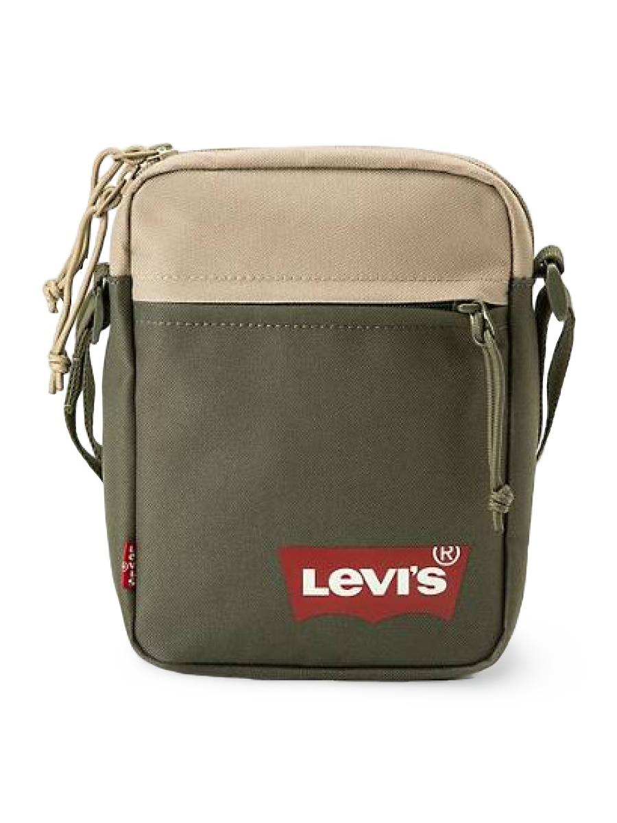 Сумка мужская Levi's MINI CROSSBODY SOLID (RED BATWING), зеленый