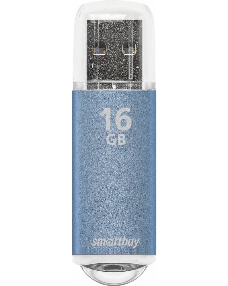 Флешка SmartBuy V-Cut 16ГБ Blue (SB16GBVC-B)