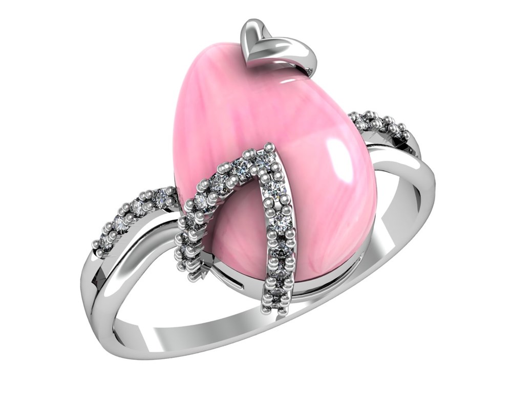 

Кольцо из серебра с кварцем р.18 ПРИВОЛЖСКИЙ ЮВЕЛИР 261191-FA11RQ, 261191-FA11RQ