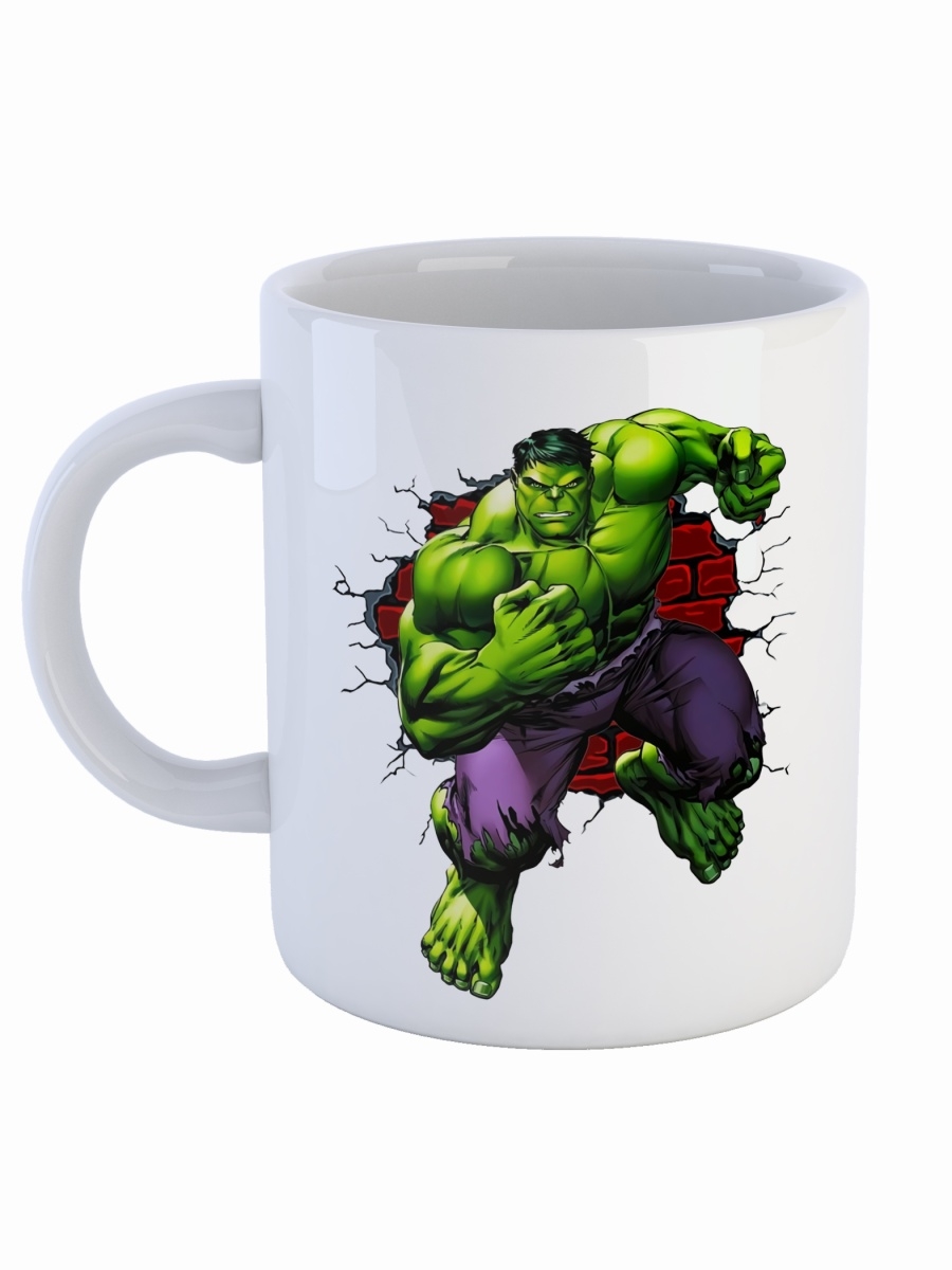 фото Кружка сувенирshop "hulk/халк/брюс бэннер" 330 мл