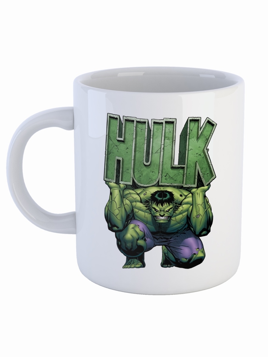 фото Кружка сувенирshop "hulk/халк/брюс бэннер" 330 мл