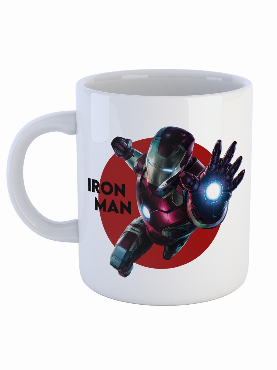 фото Кружка сувенирshop "iron man/железный человек/тони старк" 330 мл