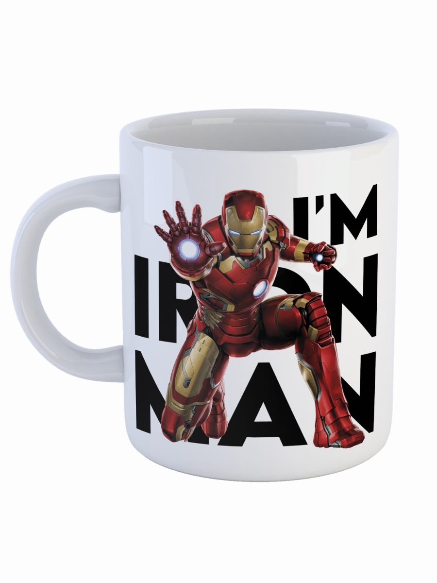 фото Кружка сувенирshop "iron man/железный человек/тони старк" 330 мл