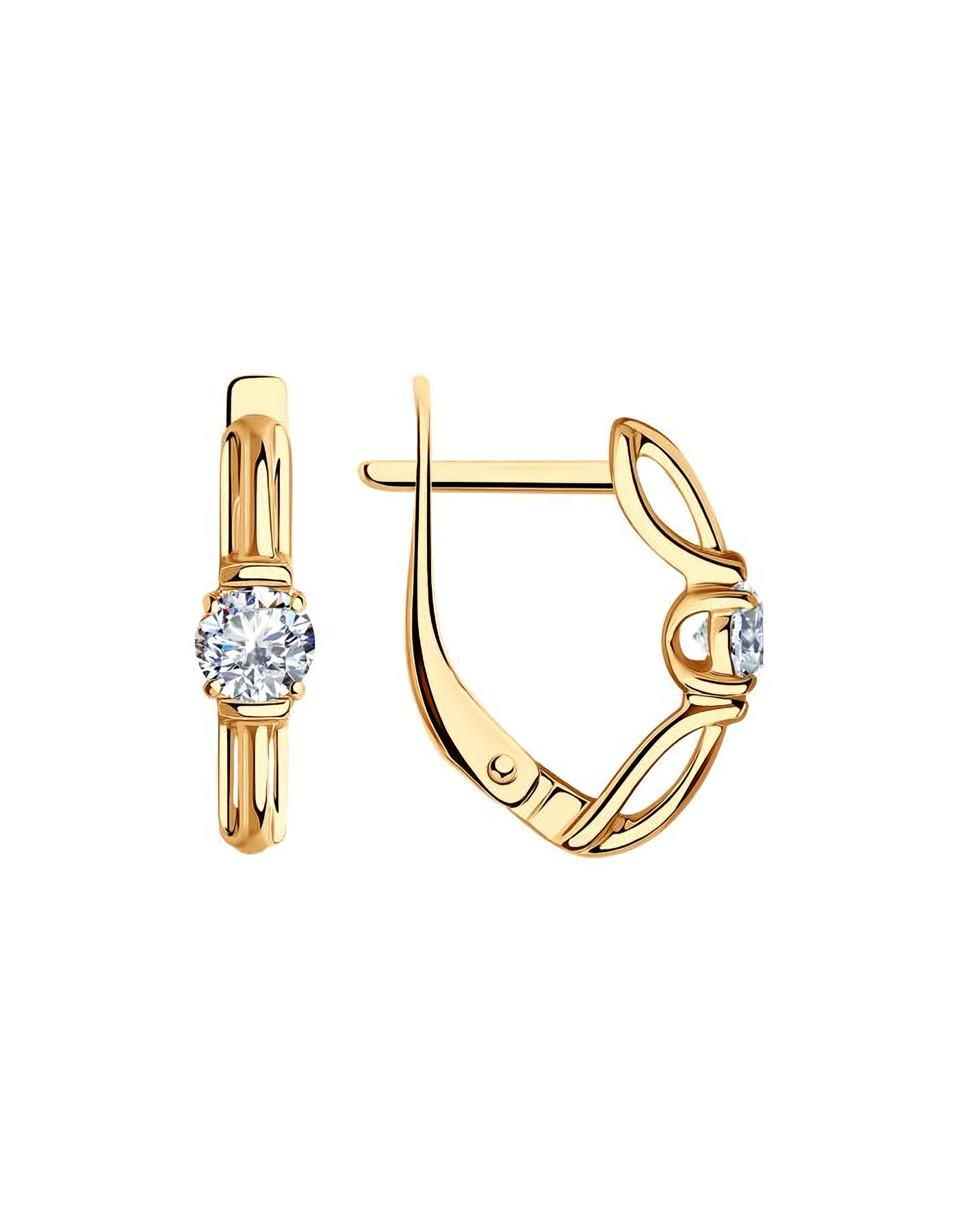 

Серьги из серебра TEO MAORI 893-120-01370-1, фианит, 893-120-01370-1