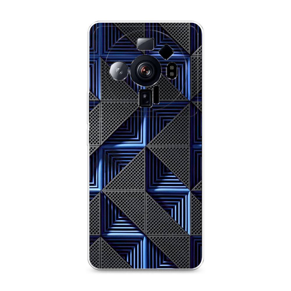 

Чехол на Xiaomi 12S Ultra "IBM", Серый;синий, 314550-3