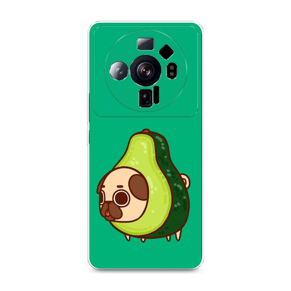 

Чехол на Xiaomi 12S Ultra "Мопс авокадик", Зеленый, 314550-1