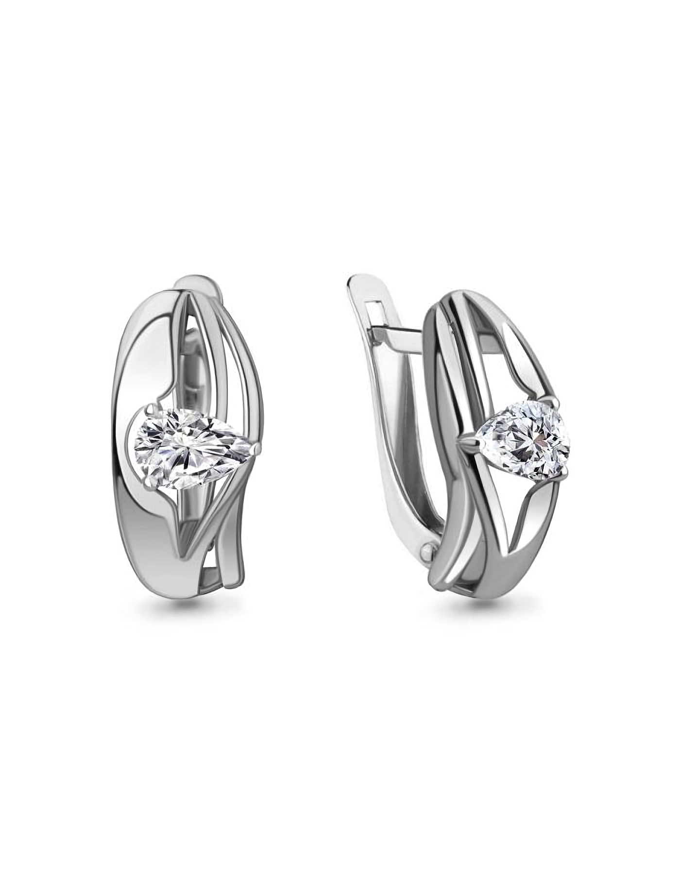 

Серьги из серебра TEO MAORI 849309.5, фианит, 849309.5