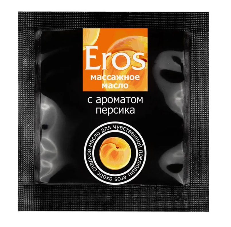

Саше массажного масла Eros exotic с ароматом персика - 4 гр.