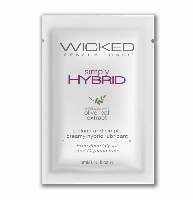 

Саше водно-силиконового лубриканта Simply Hybrid - 3 мл.