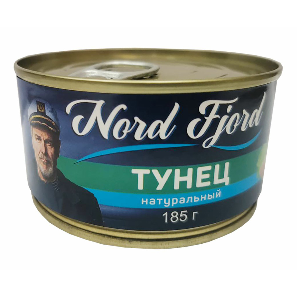 

Филе тунца Nord Fjord в собственном соку 185 г