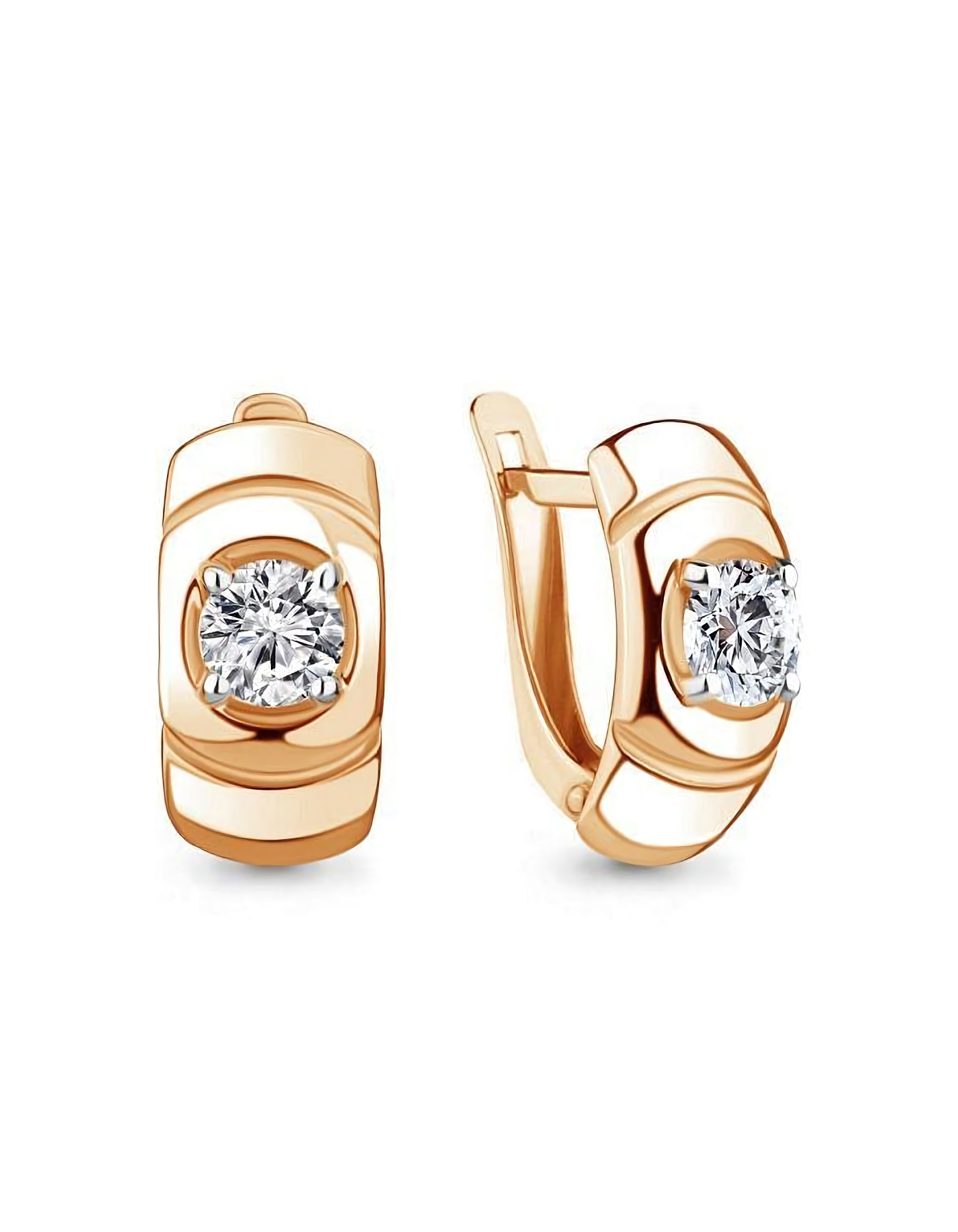 

Серьги из серебра TEO MAORI 848916А.6, фианит, 848916А.6