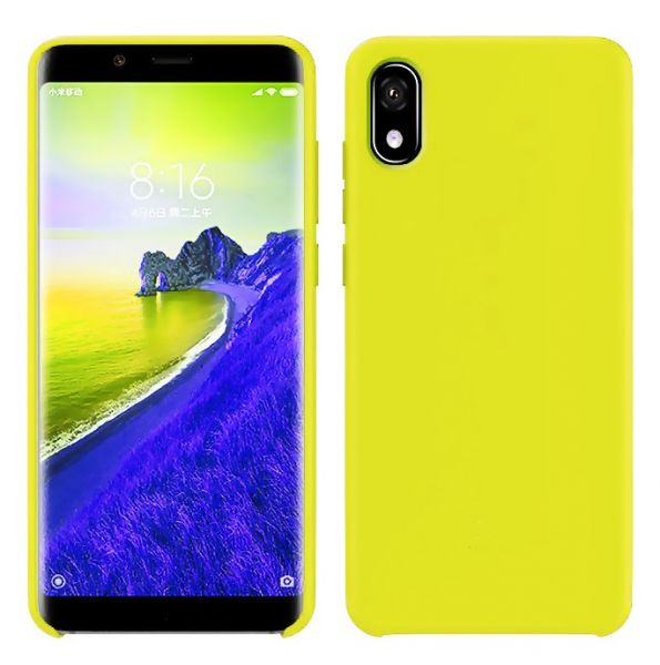 

Накладка Silicone Case для Xiaomi Redmi 7A Lime, Зеленый, Silicone Case Xiaomi Redmi 7