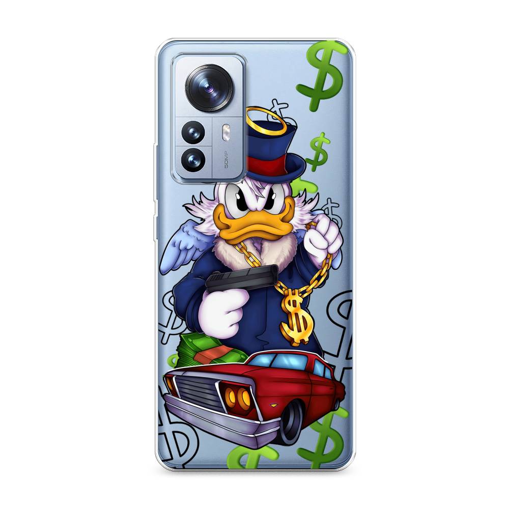 

Чехол на Xiaomi 12 Pro "Scrooge McDuck with a Gold Chain", Красный;синий;белый, 314450-6
