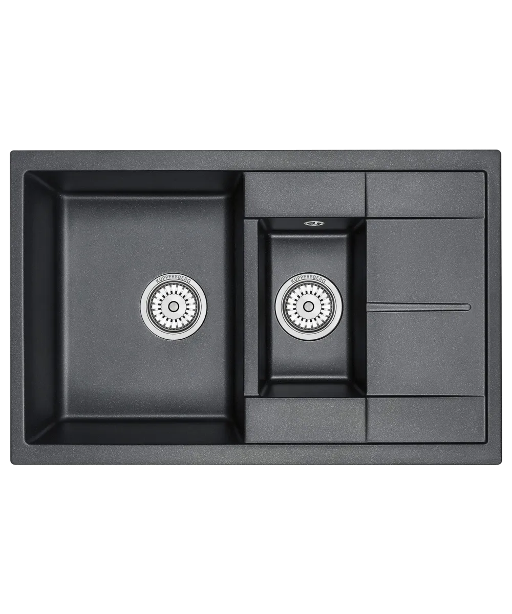 

Кухонная мойка KUPPERSBERG MODENA 60 NL 1,5B1D ANTHRACITE (арт.6721), Черный