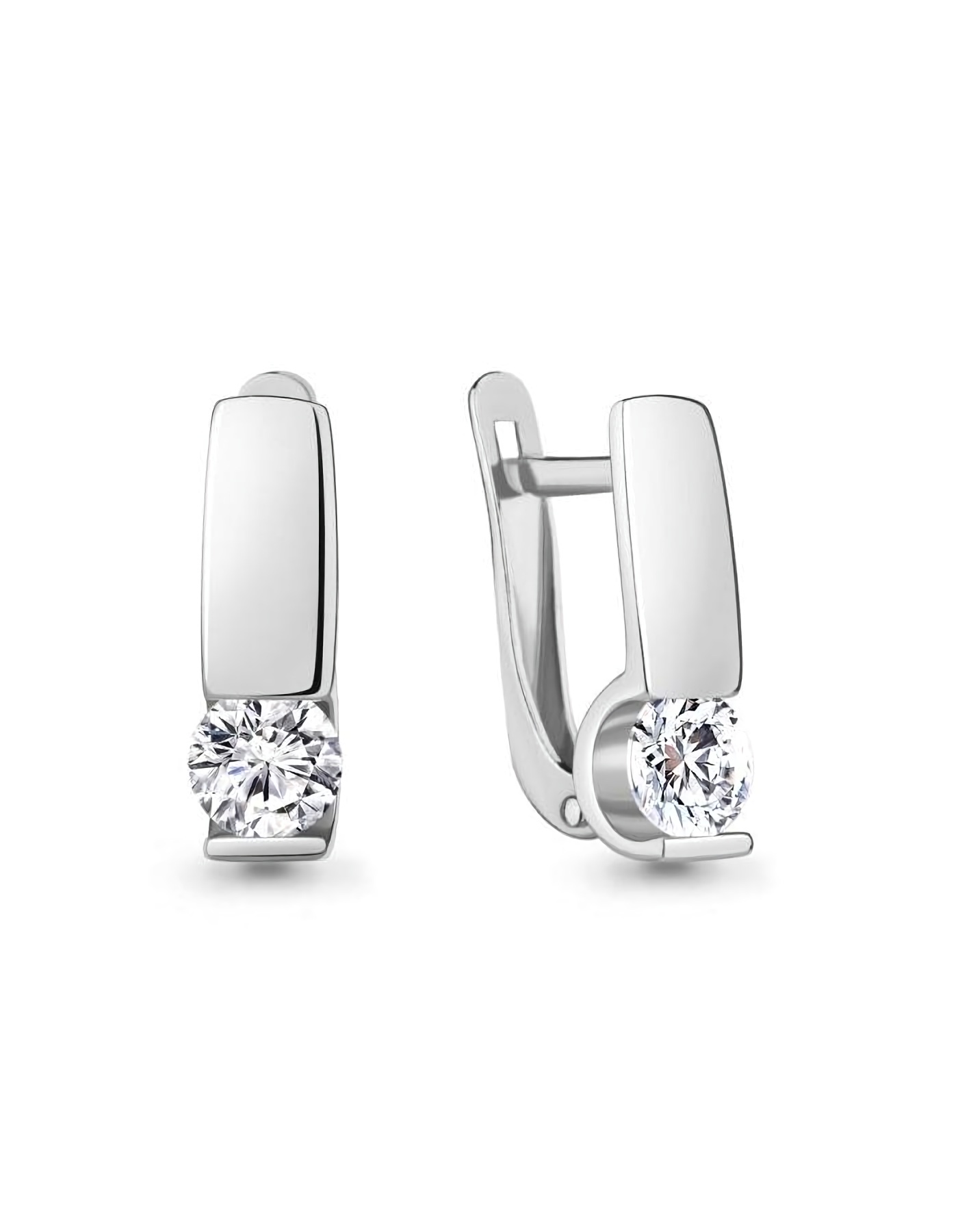 

Серьги из серебра TEO MAORI 848819.5, фианит, 848819.5