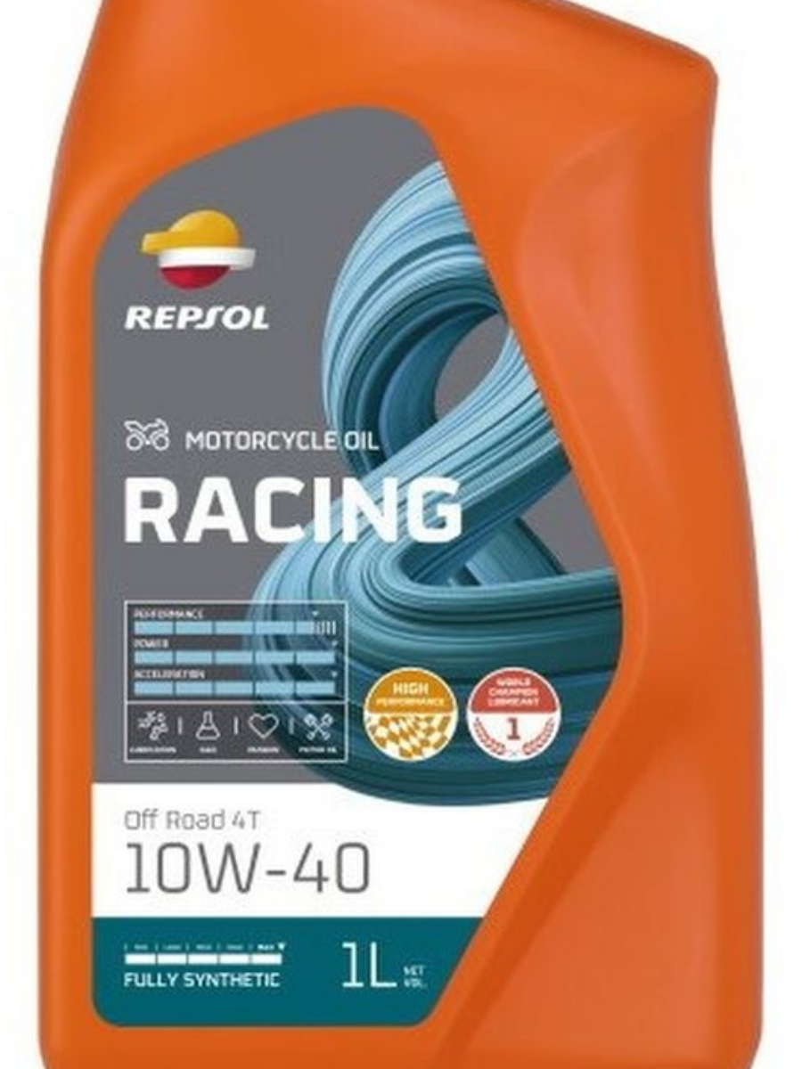 Моторное масло REPSOL MOTO RACING OFF ROAD 4T 10W40 1л