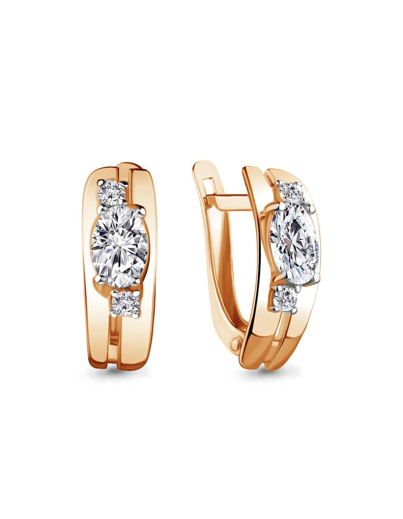 

Серьги из серебра TEO MAORI 848798А.6, фианит, 848798А.6