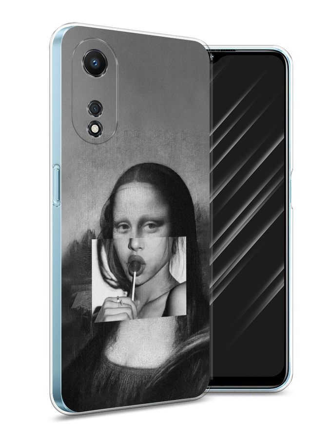 

Чехол Awog на Oppo A58 5G "Волны 1", Розовый;синий, 2512450-4