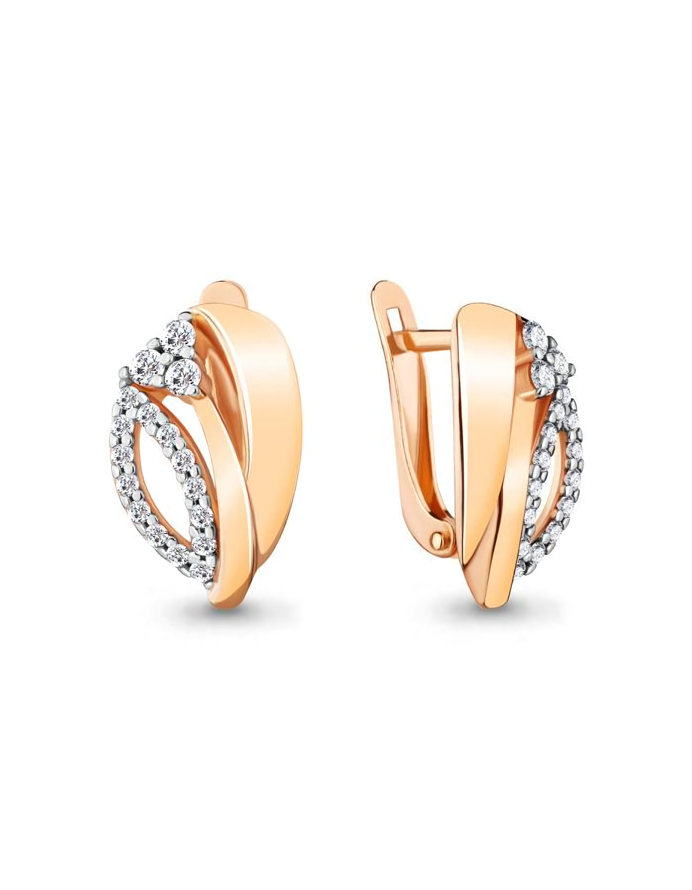 

Серьги из серебра TEO MAORI 848304А.6, фианит, 848304А.6