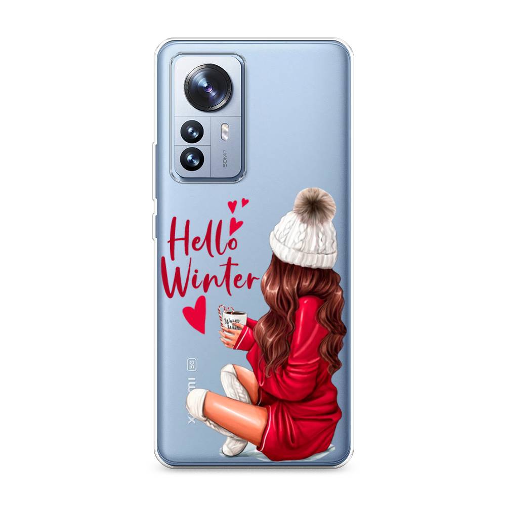 

Чехол на Xiaomi 12 Pro "Hello winter", Красный;белый;коричневый, 314450-5
